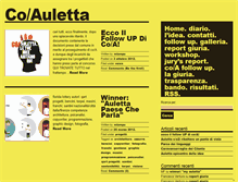 Tablet Screenshot of coa.progetto-rena.it